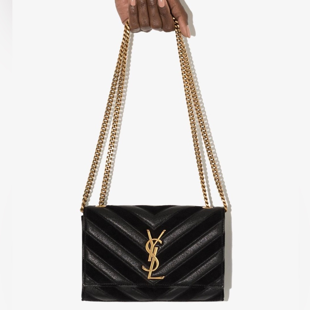 Yves Saint Laurent Black Kate Small Leather Shoulder Bag